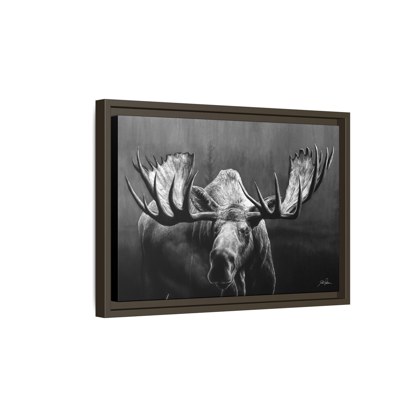 "Wide Load" Framed Canvas
