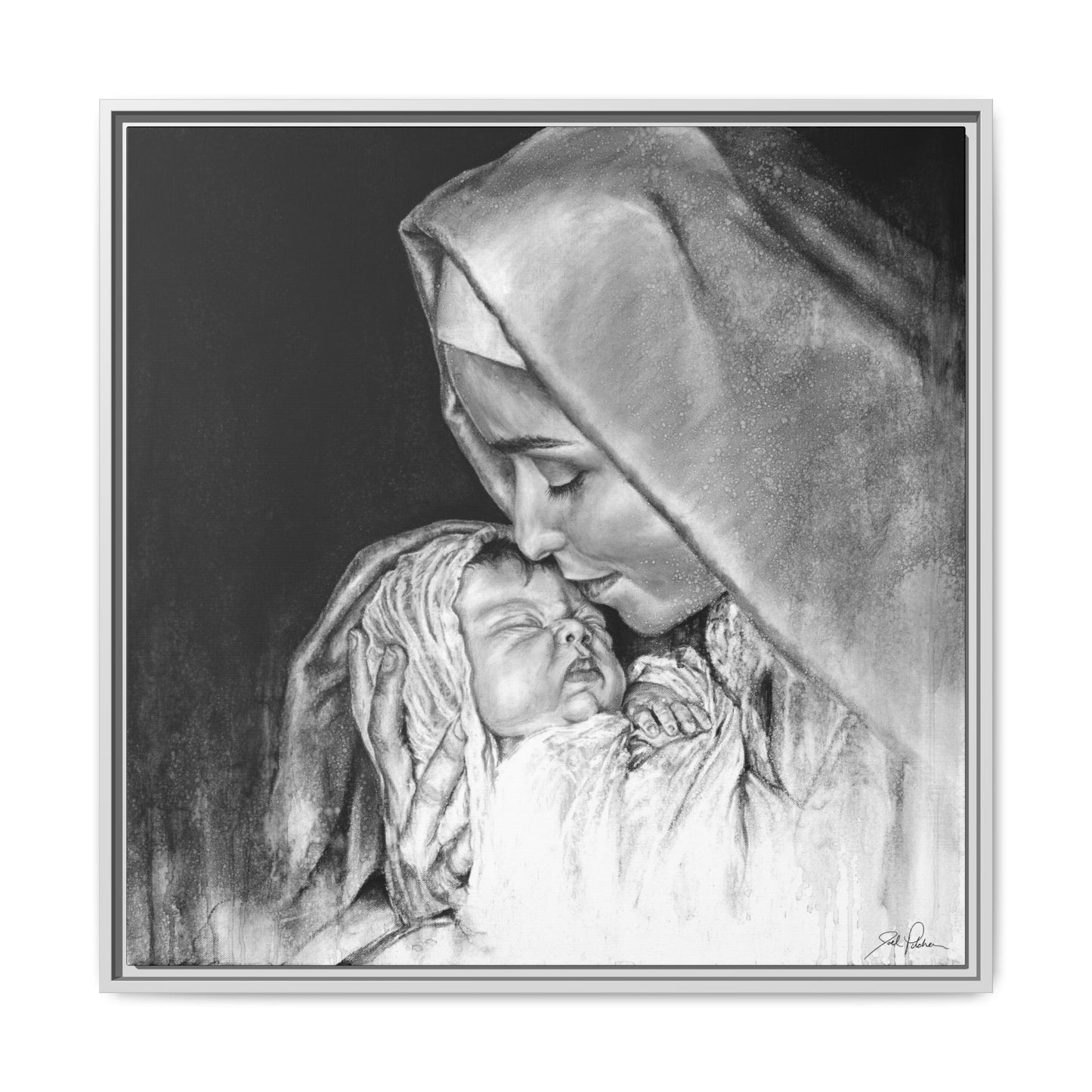 "King of Kings" Framed Canvas
