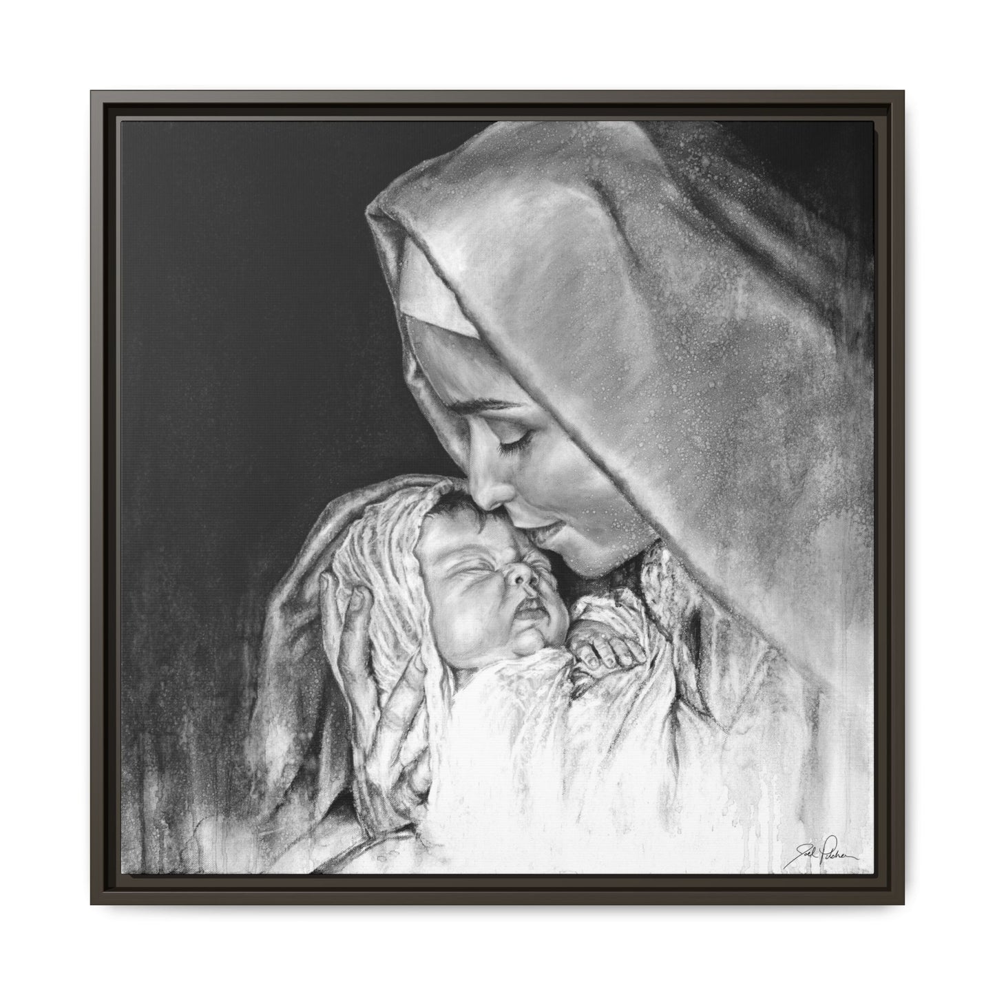 "King of Kings" Framed Canvas