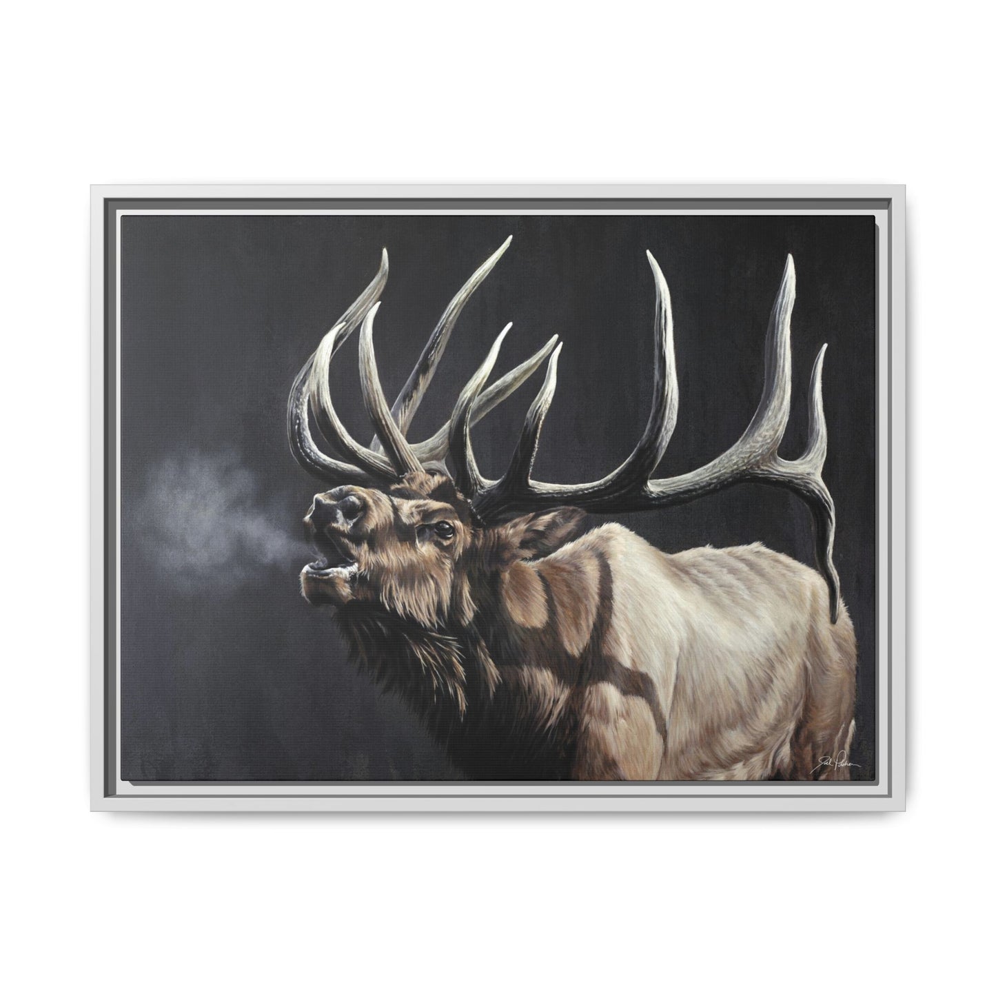 "Royal Persuasion" Framed Canvas
