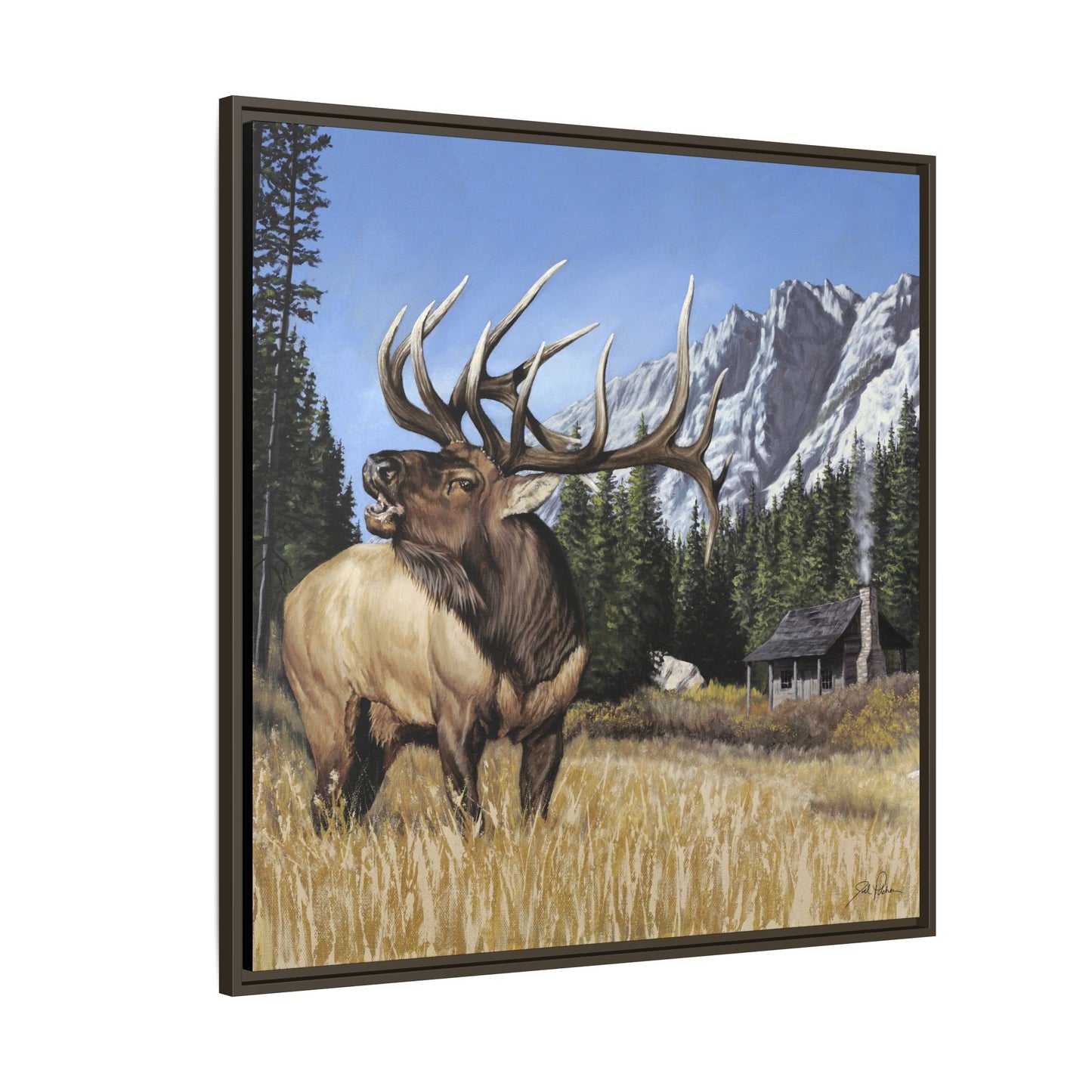 "Sanctuary" Framed Canvas
