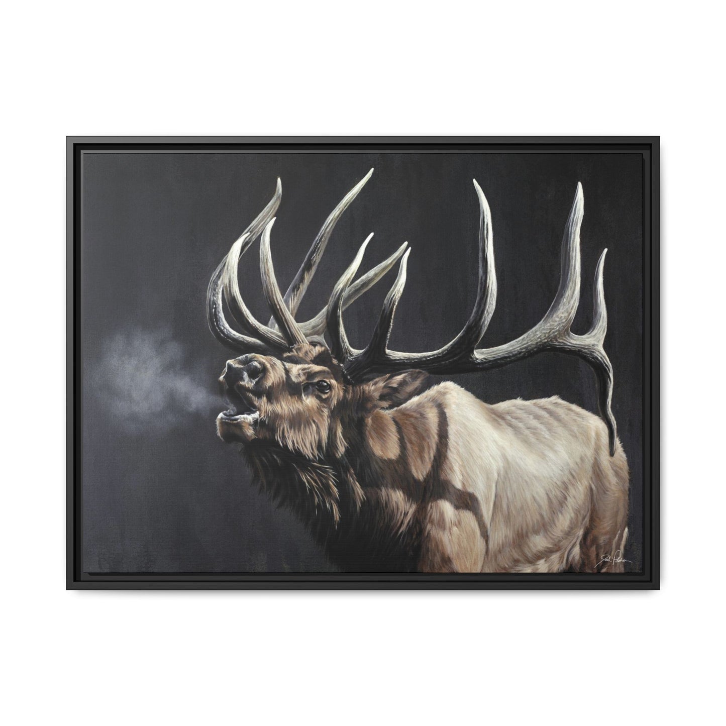 "Royal Persuasion" Framed Canvas