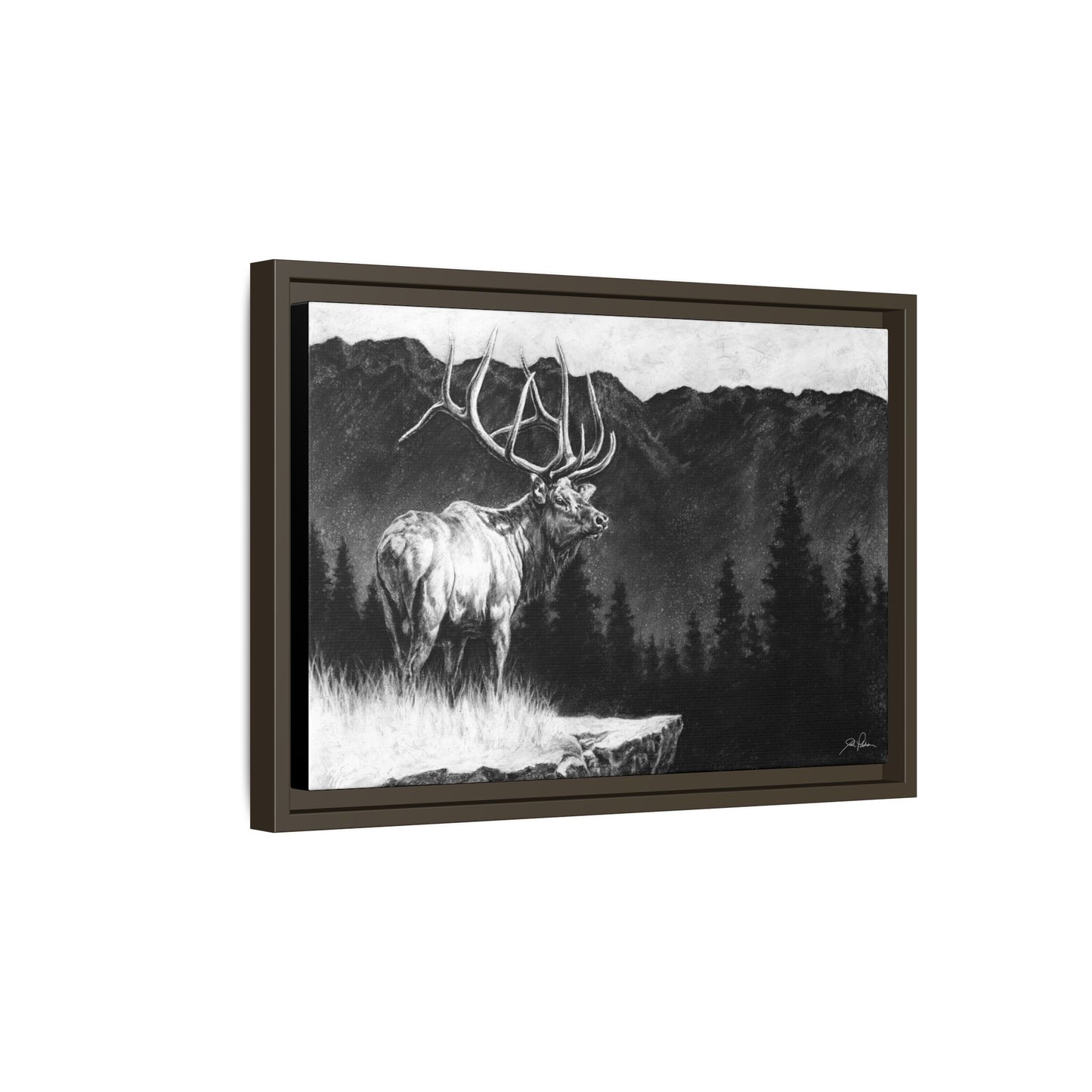 "Relentless" Framed Canvas