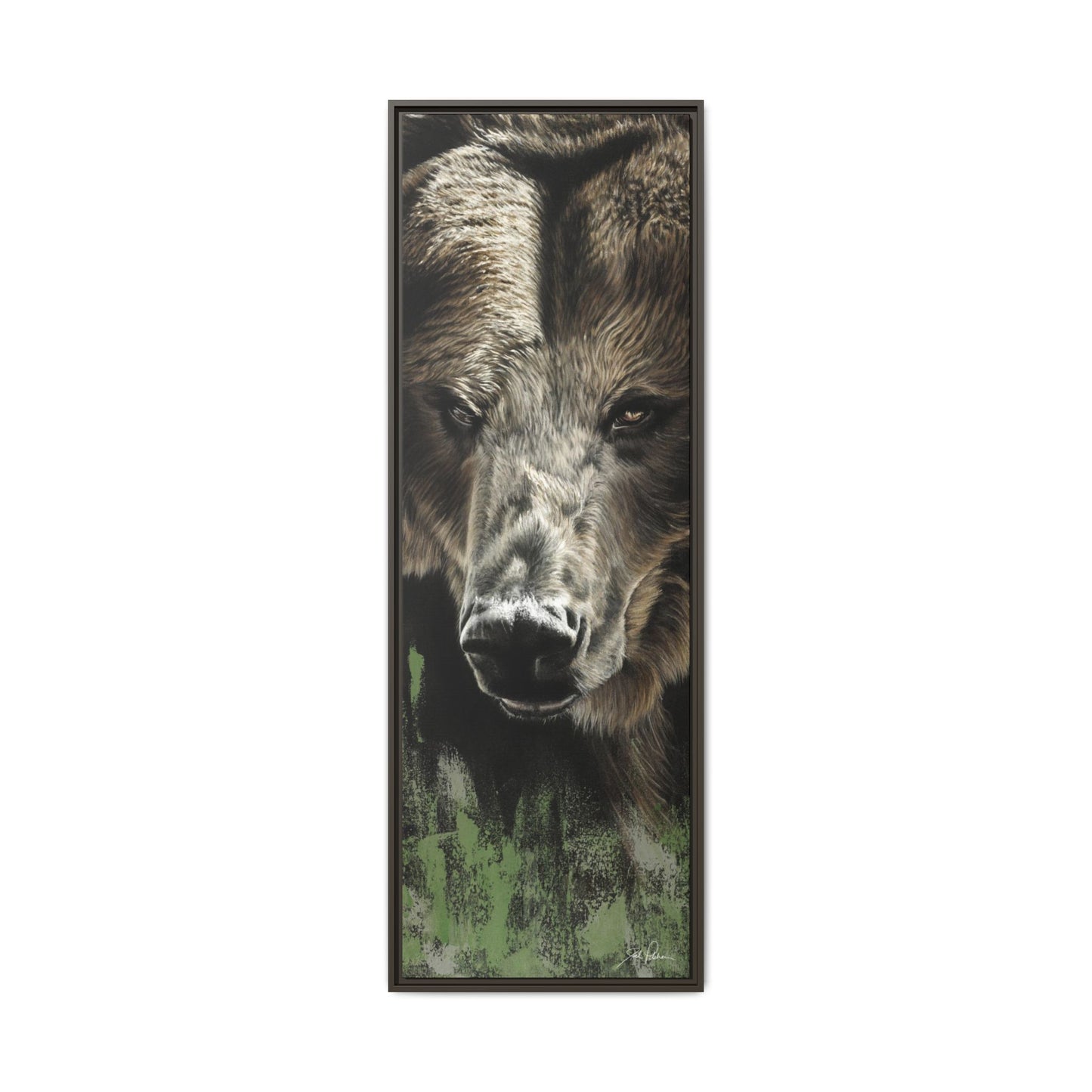 "Beast" Framed Canvas
