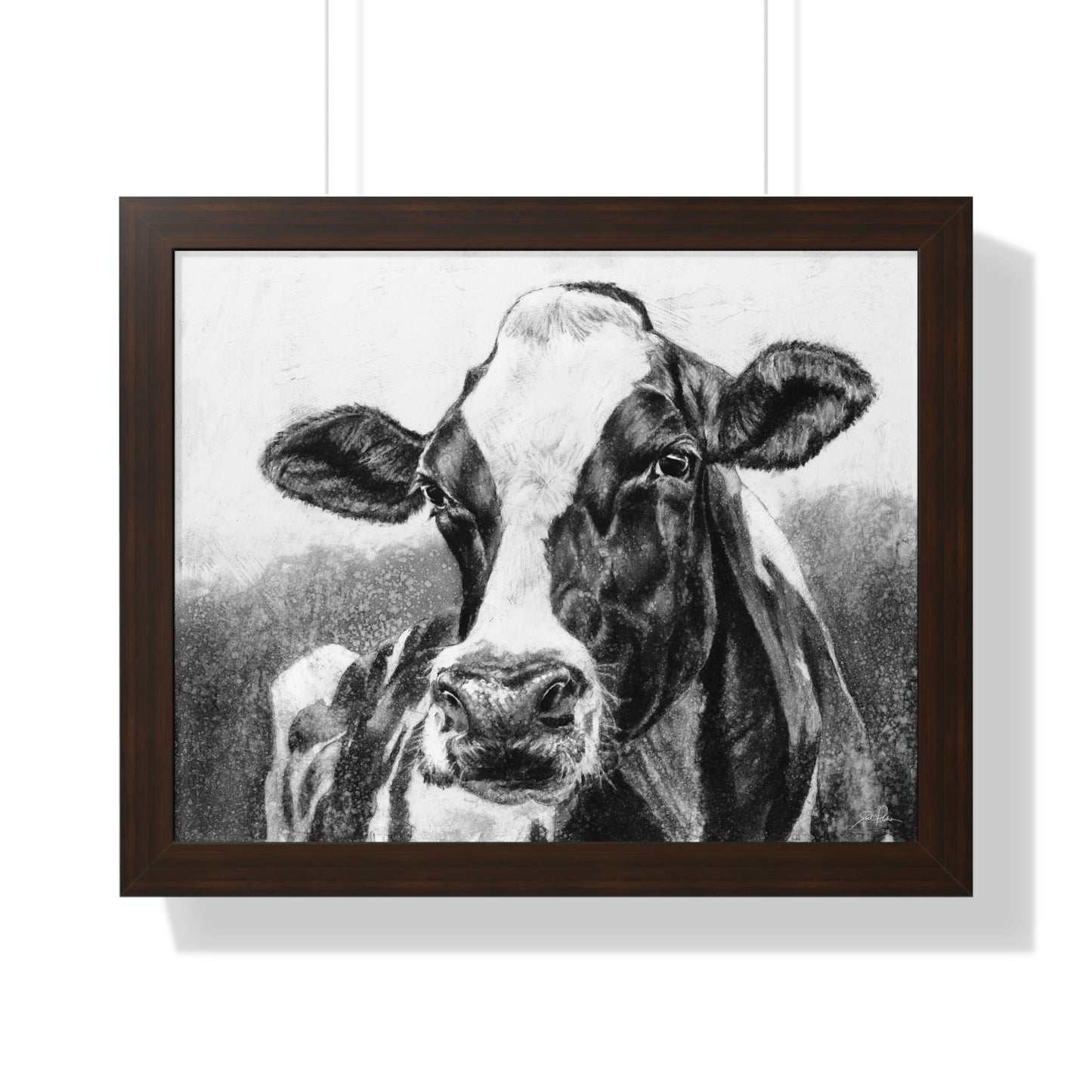 "Holstein" Framed Paper Print