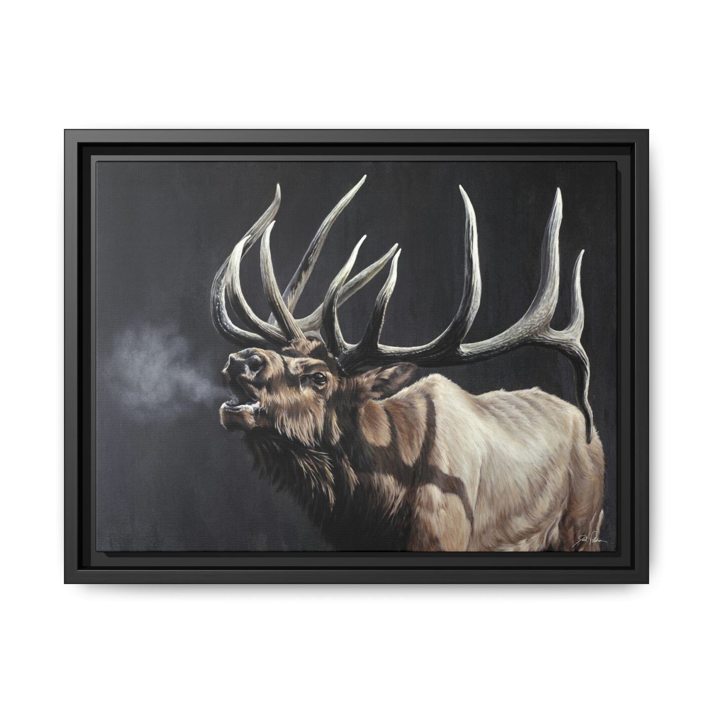 "Royal Persuasion" Framed Canvas