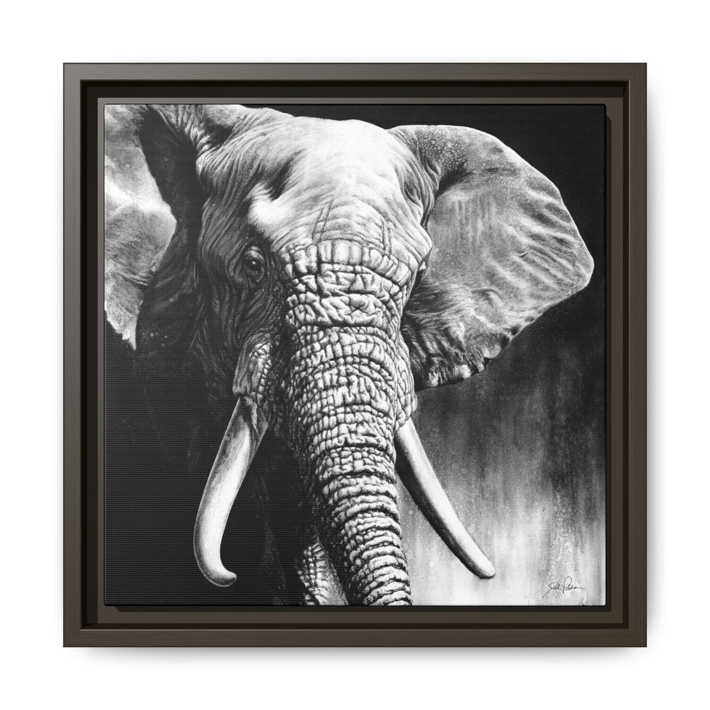 "High & Mighty" Framed Canvas