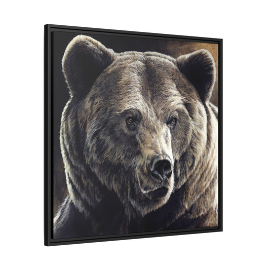"Kodiak" Framed Canvas