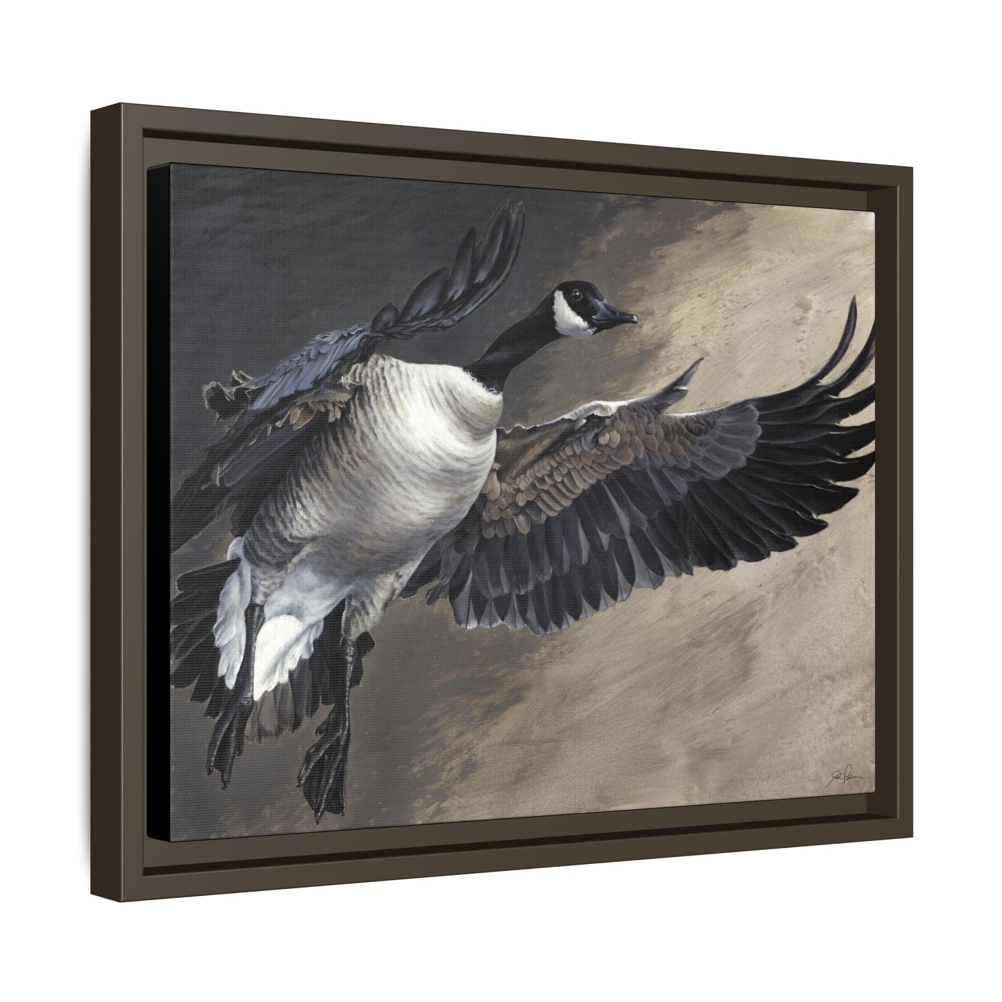 "Homeward Bound" Framed Canvas