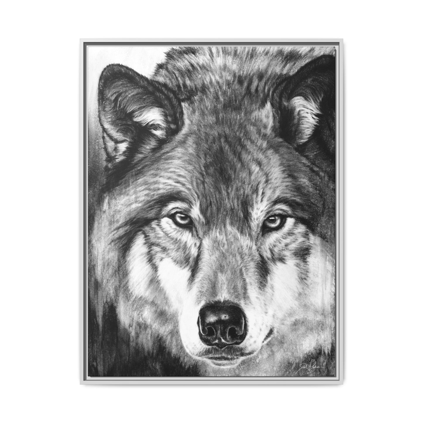 "I See You" Framed Canvas