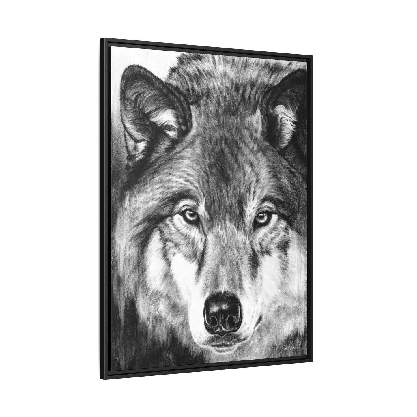 "I See You" Framed Canvas