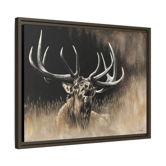 "Wake Up Call" Framed Canvas