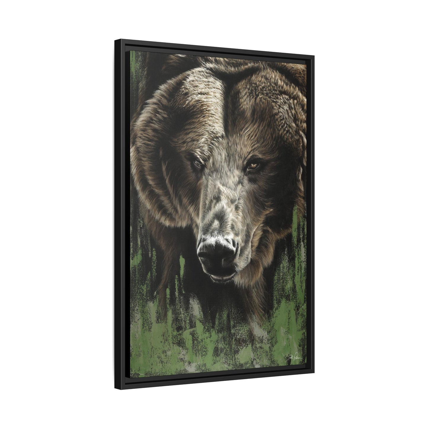 "Beast" Framed Canvas