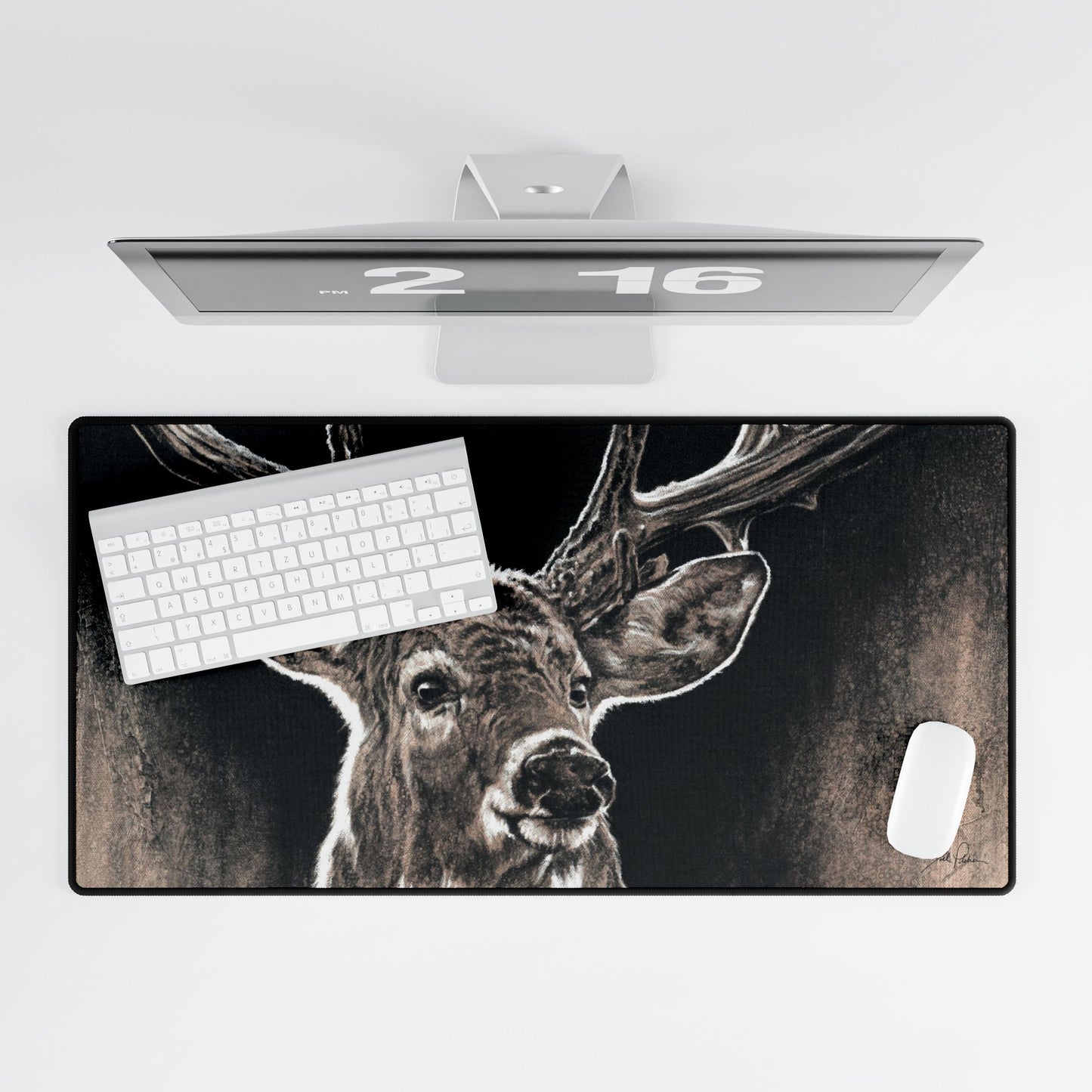 "Backlit Buck" Mouse Pad