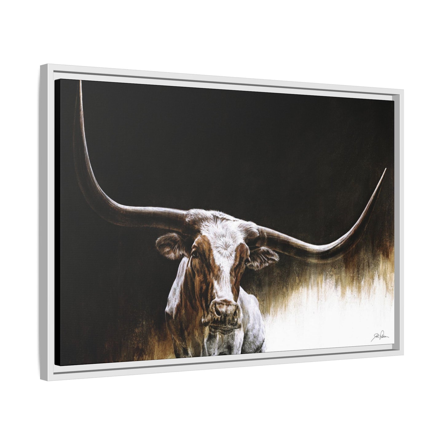 "Lone Star" Framed Canvas