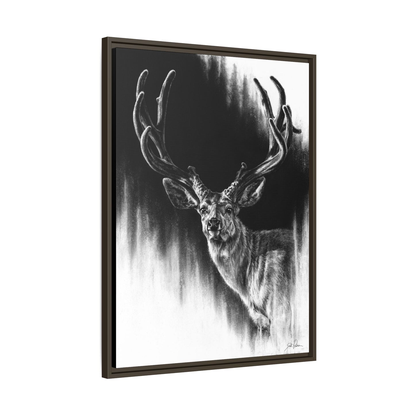 "Summer Swag" Framed Canvas