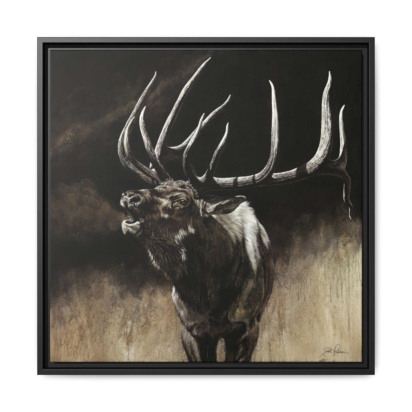 "Call of the Wild" Framed Canvas
