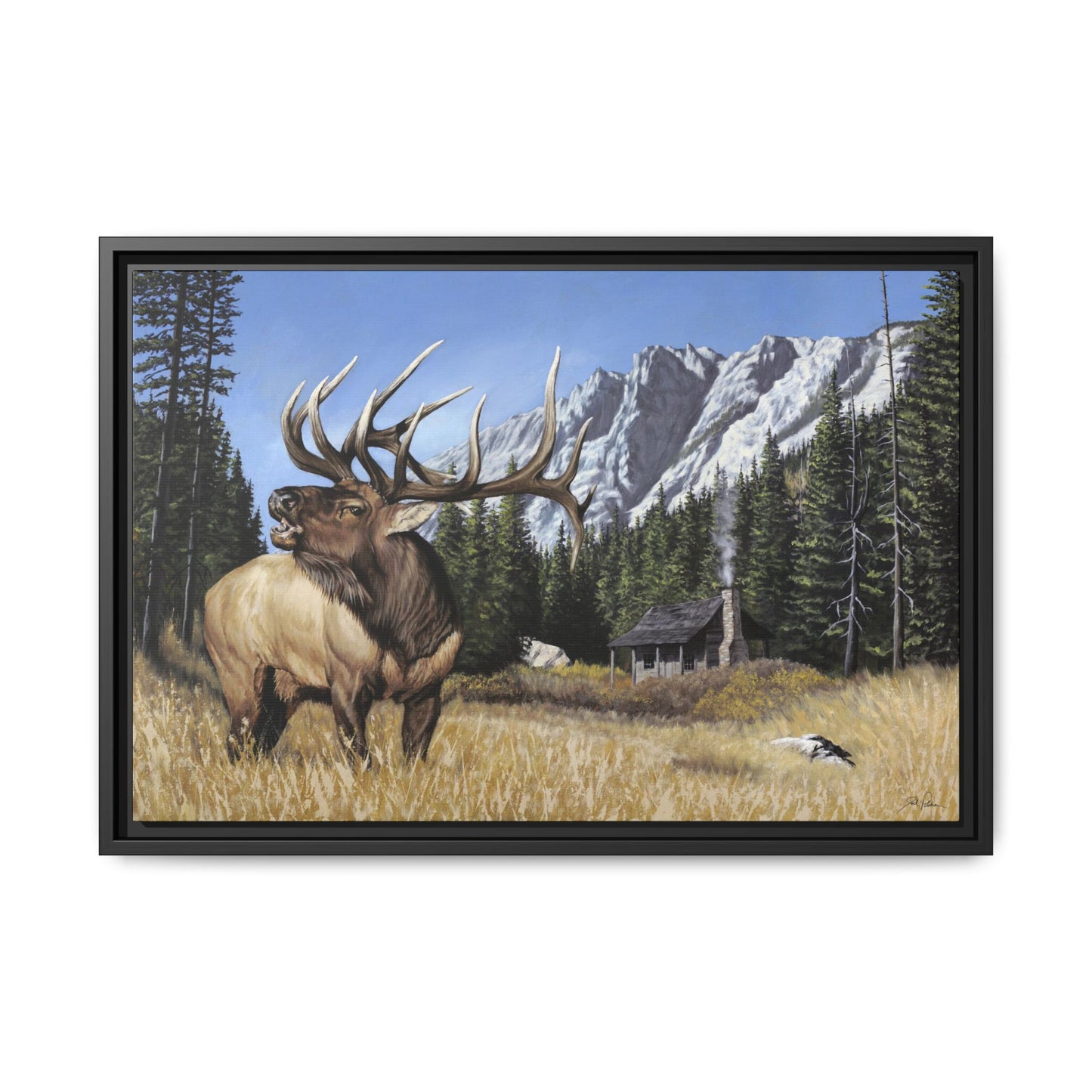 "Sanctuary" Framed Canvas