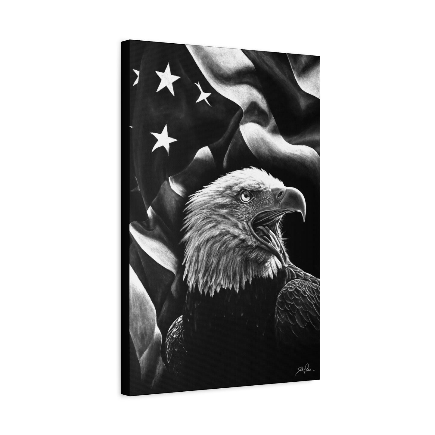 "American Eagle" Stretched Canvas
