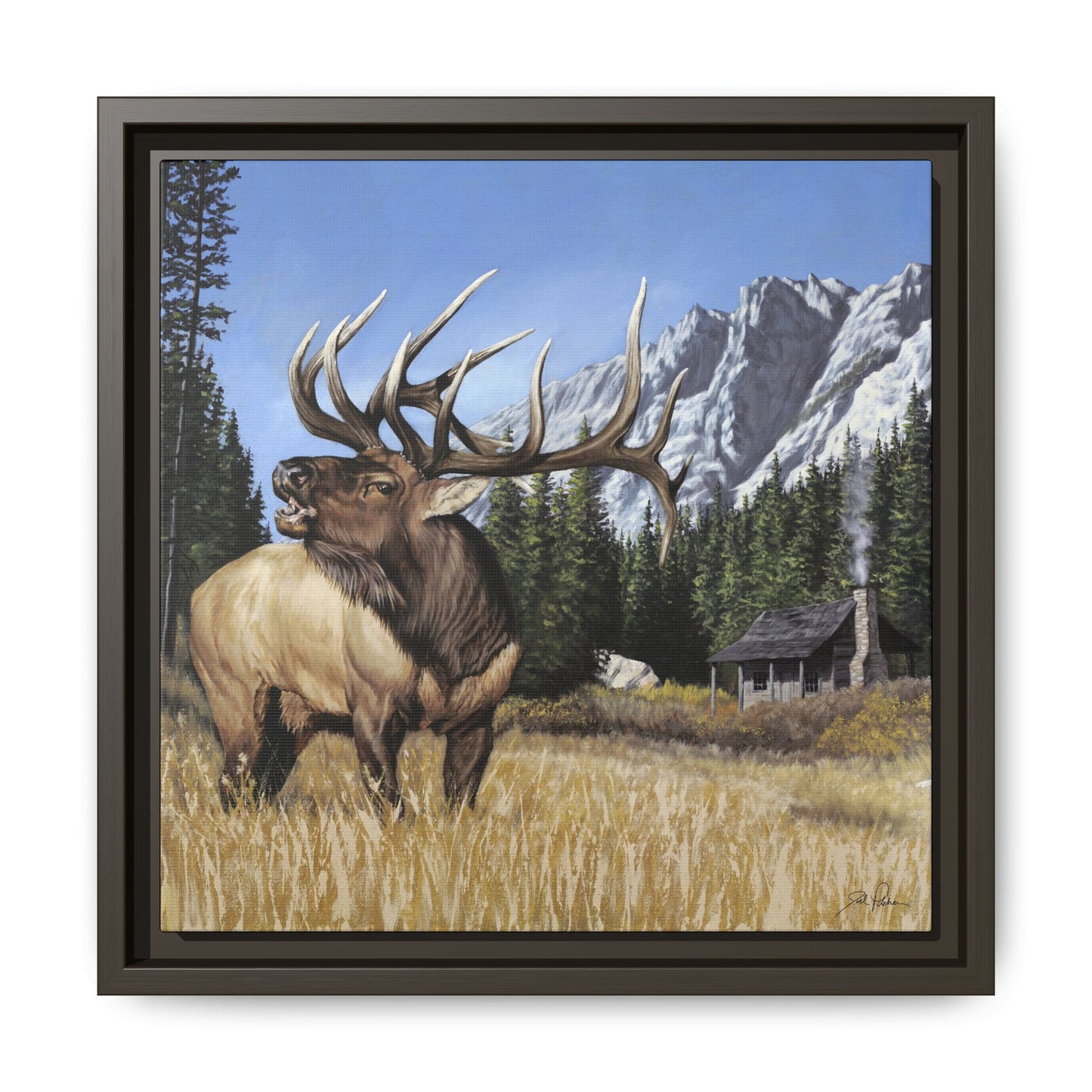"Sanctuary" Framed Canvas