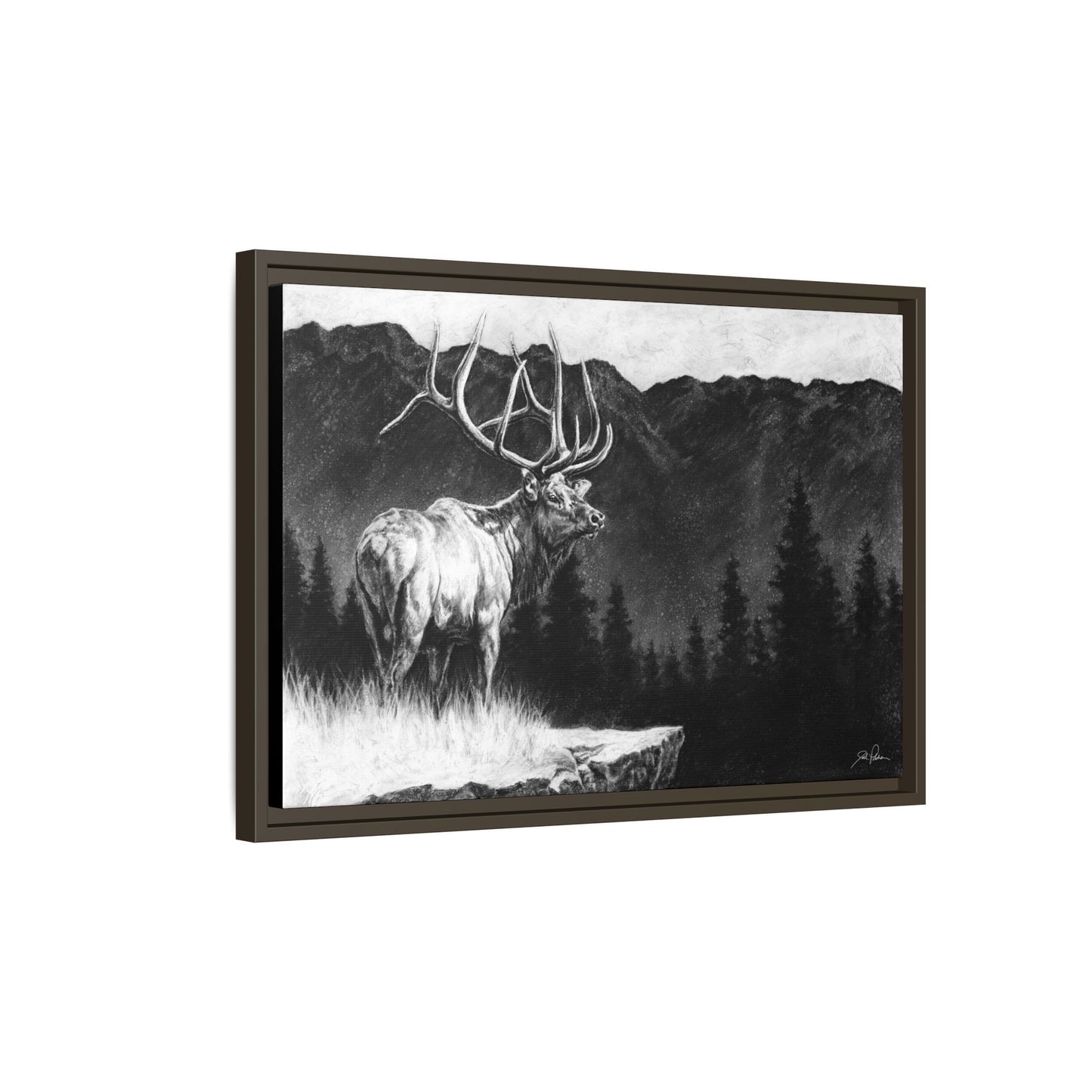 "Relentless" Framed Canvas