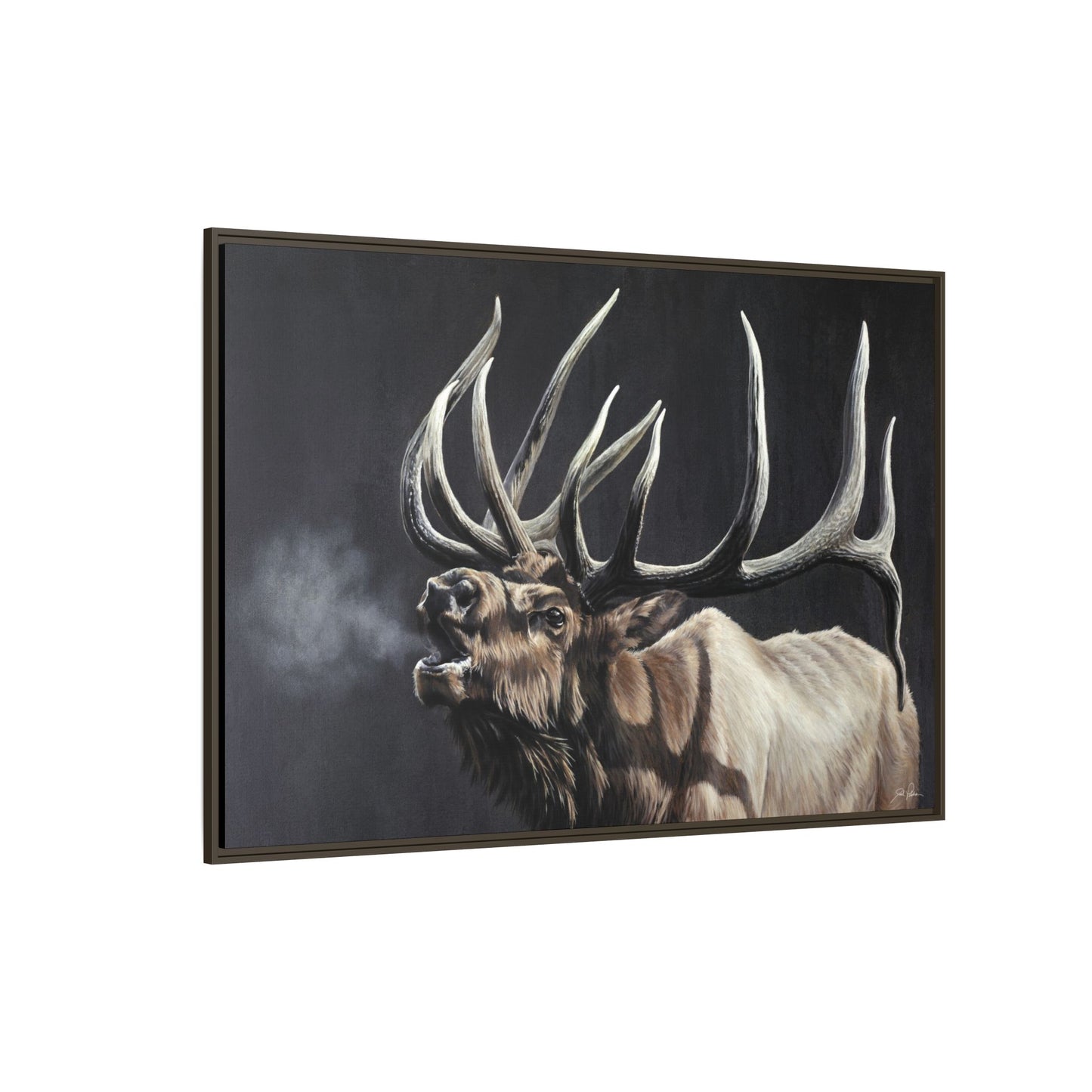"Royal Persuasion" Framed Canvas