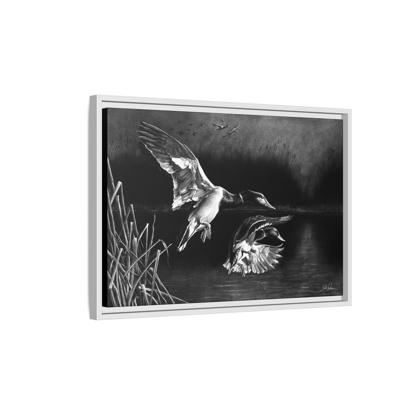 "Banded Brothers" Framed Canvas