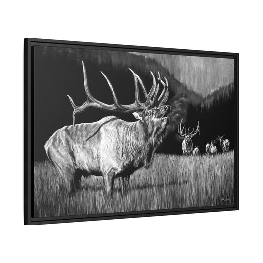"The Contender" Framed Canvas