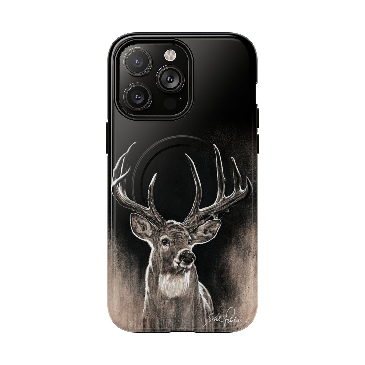 "Backlit Buck" Magnetic Tough Case