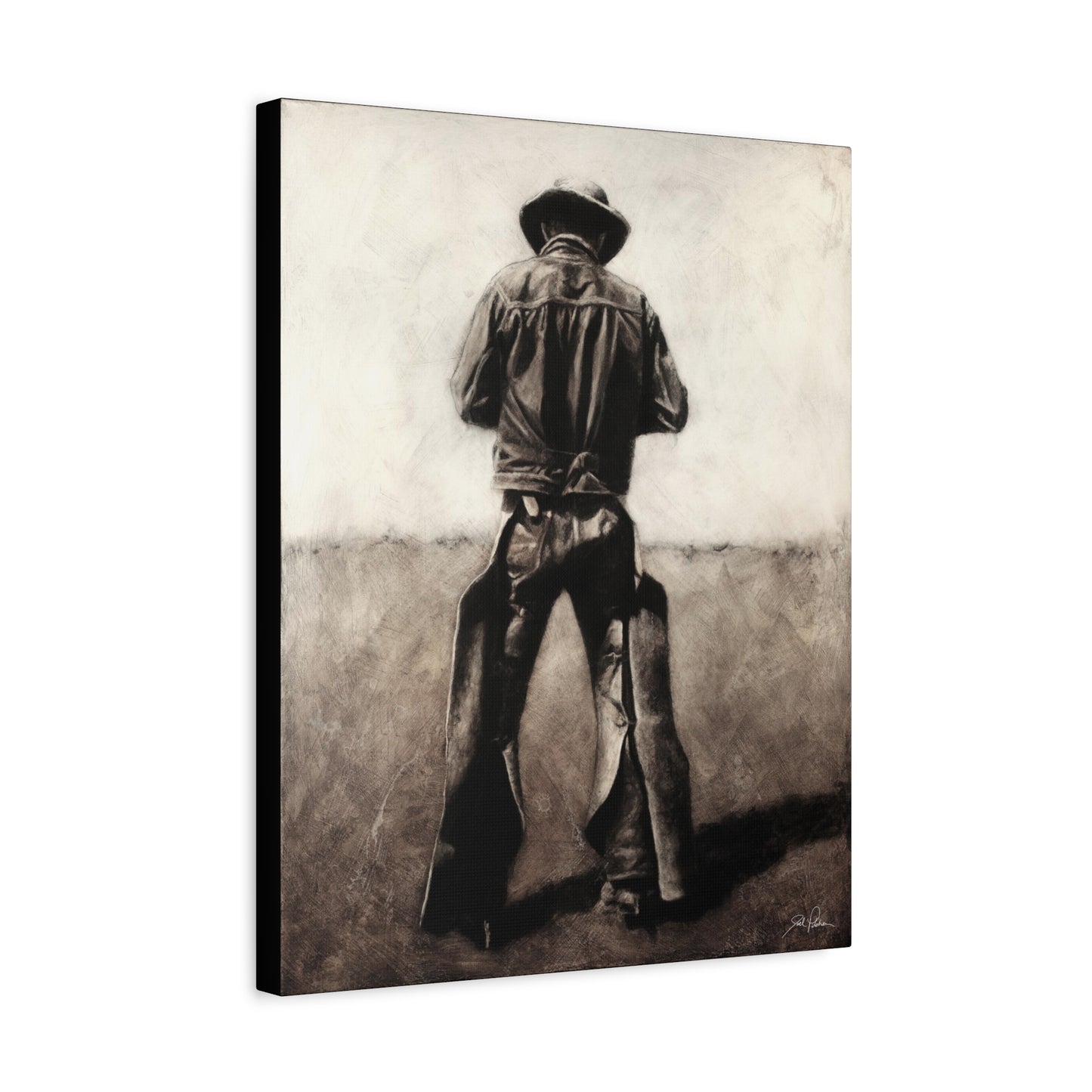"Cowboy" Stretched Canvas