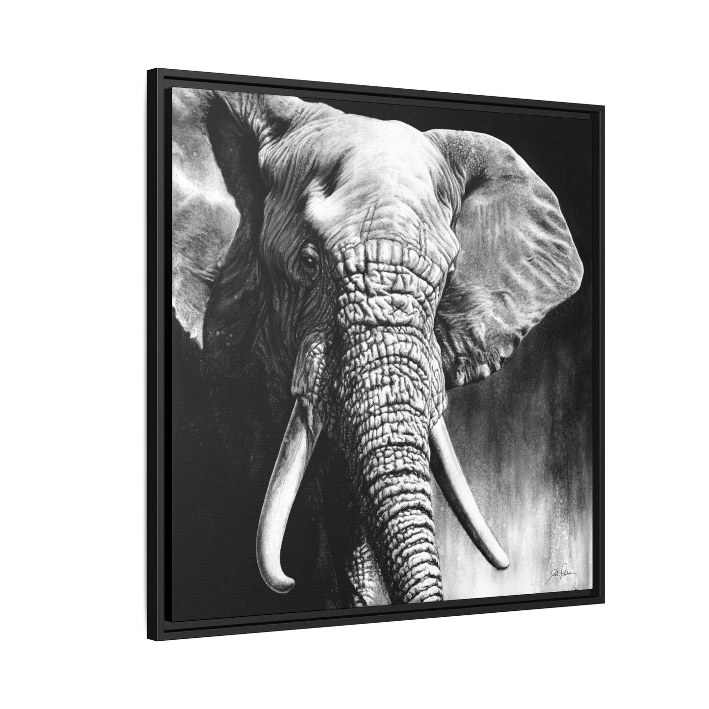 "High & Mighty" Framed Canvas
