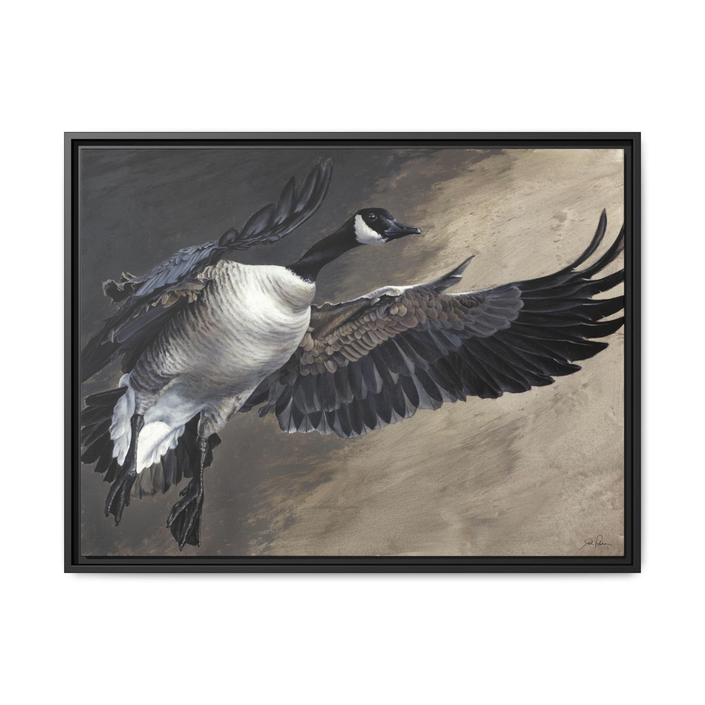 "Homeward Bound" Framed Canvas