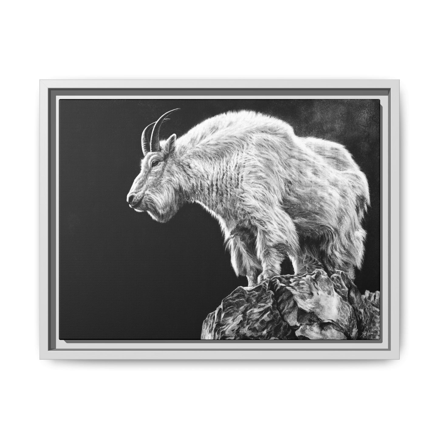 "Overwatch" Framed Canvas