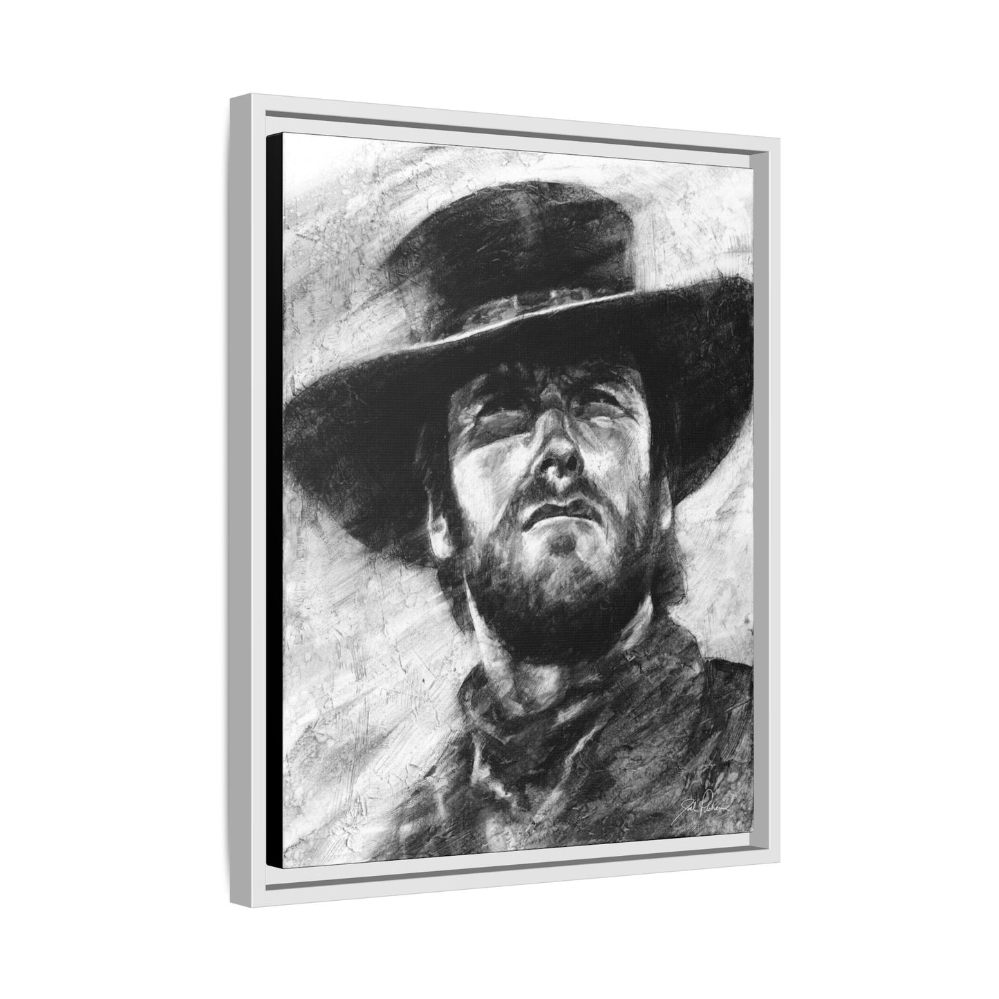 "Eastwood" Framed Canvas