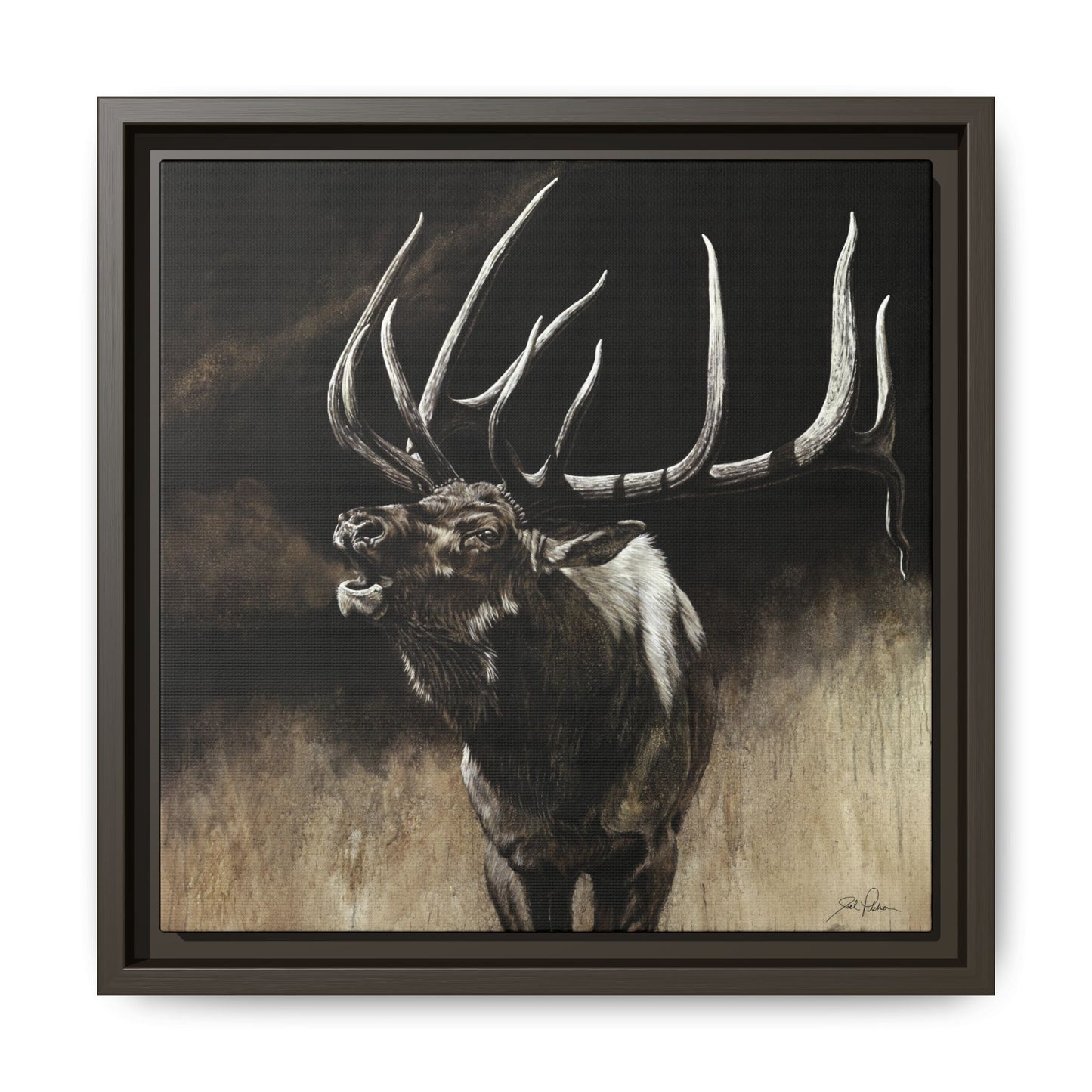 "Call of the Wild" Framed Canvas