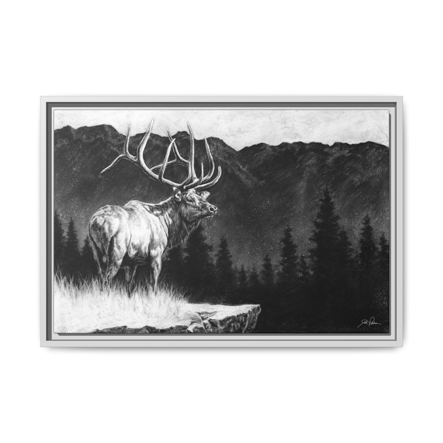 "Relentless" Framed Canvas