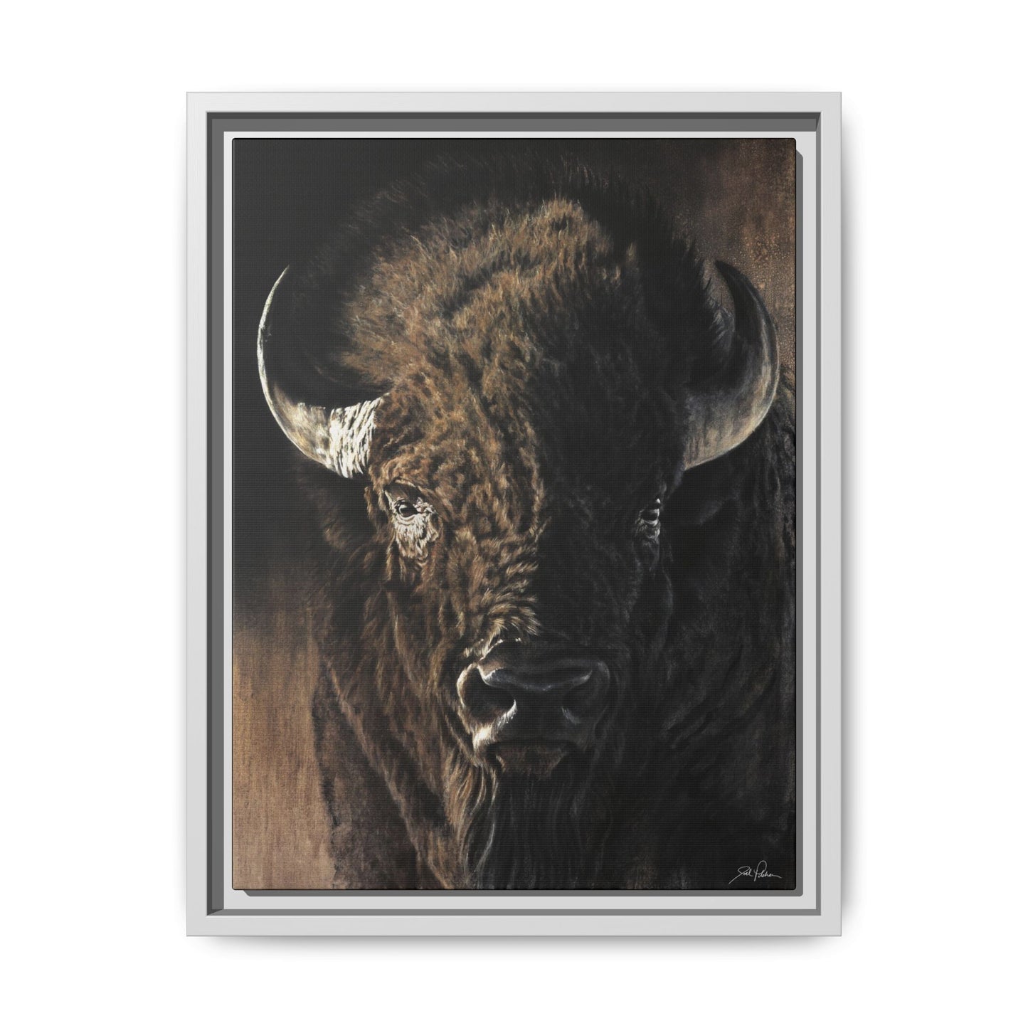 "Living Legend" Framed Canvas