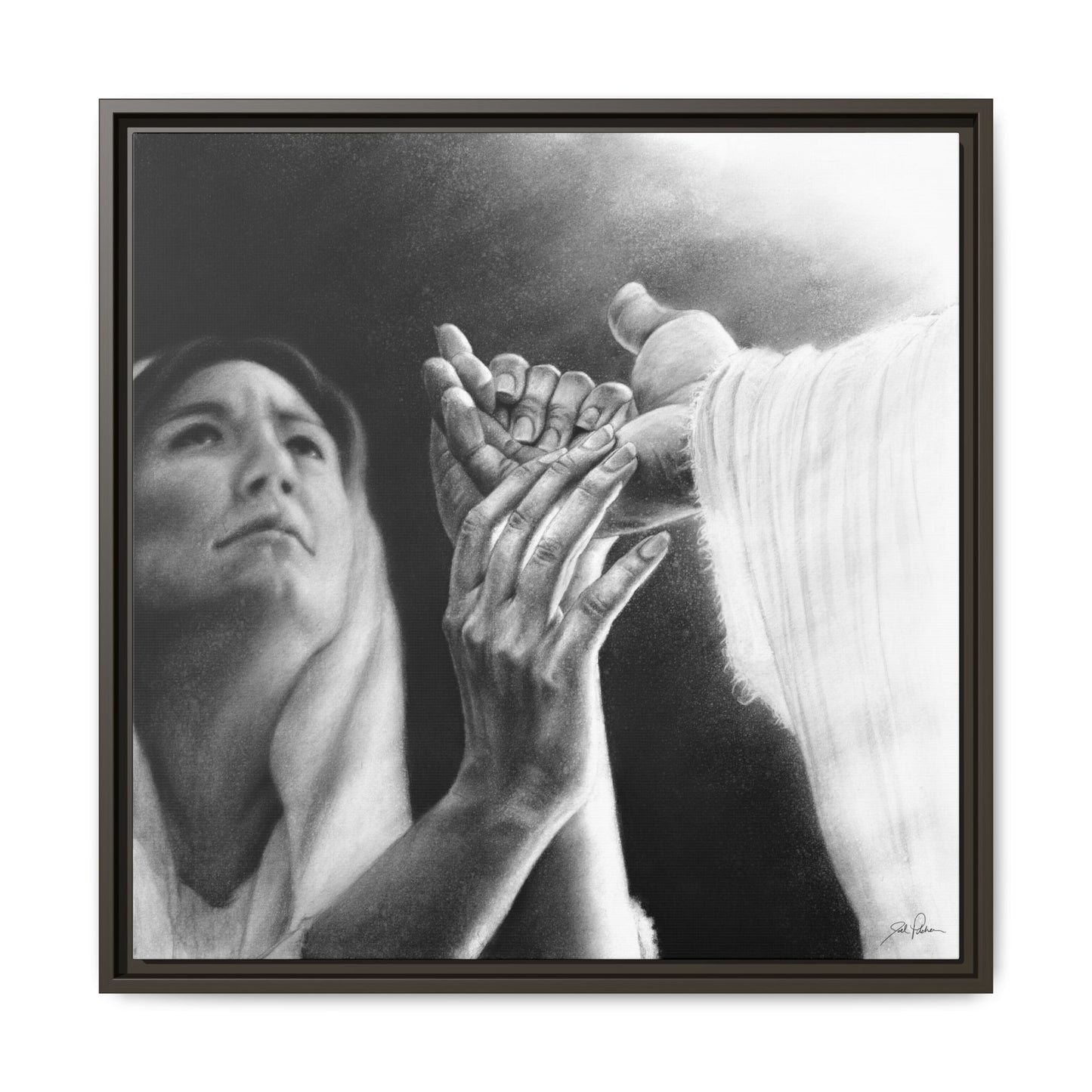 "Be of Good Comfort" Framed Canvas