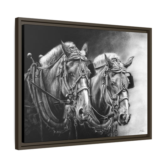 "Dream Team" Framed Canvas