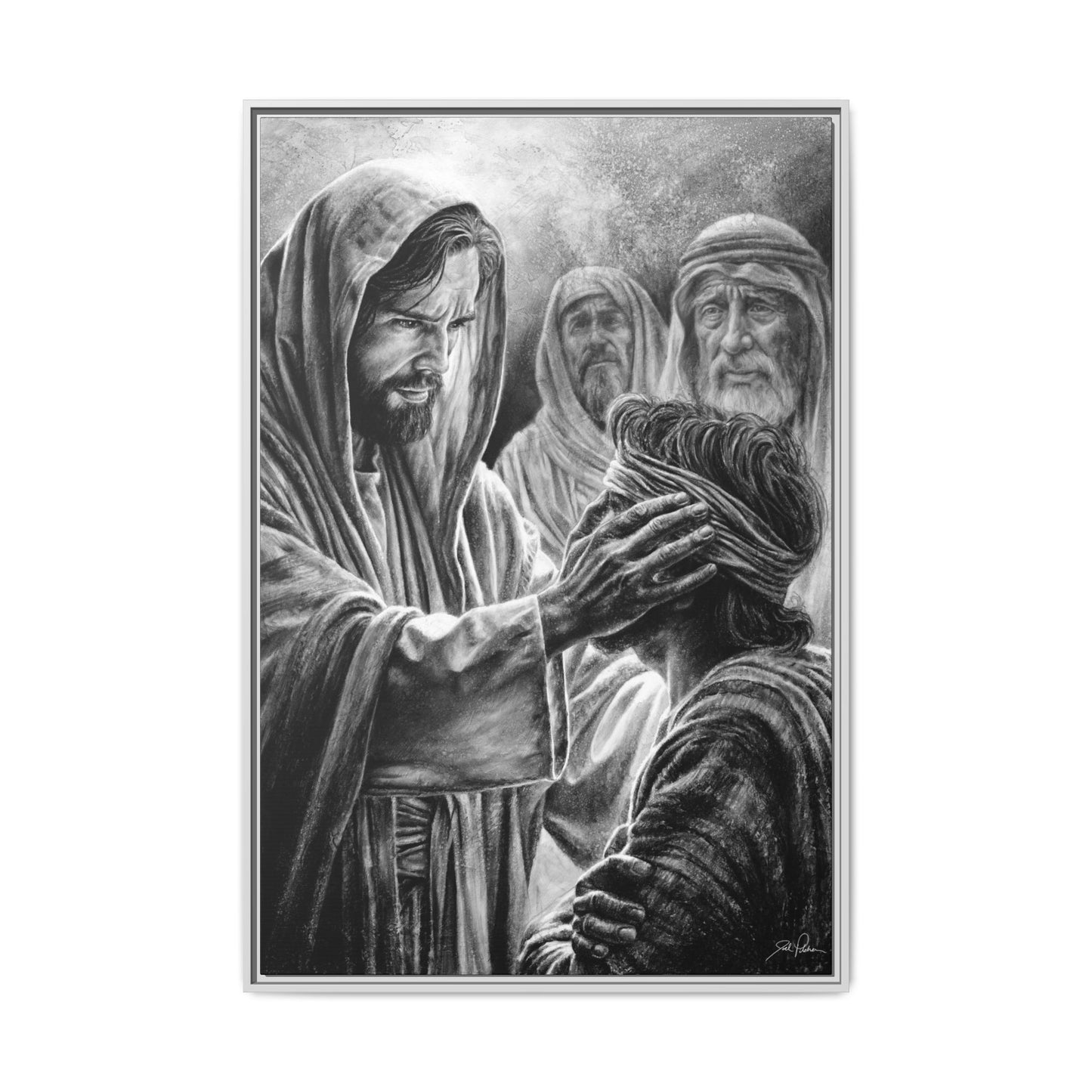 "That We May See" Framed Canvas