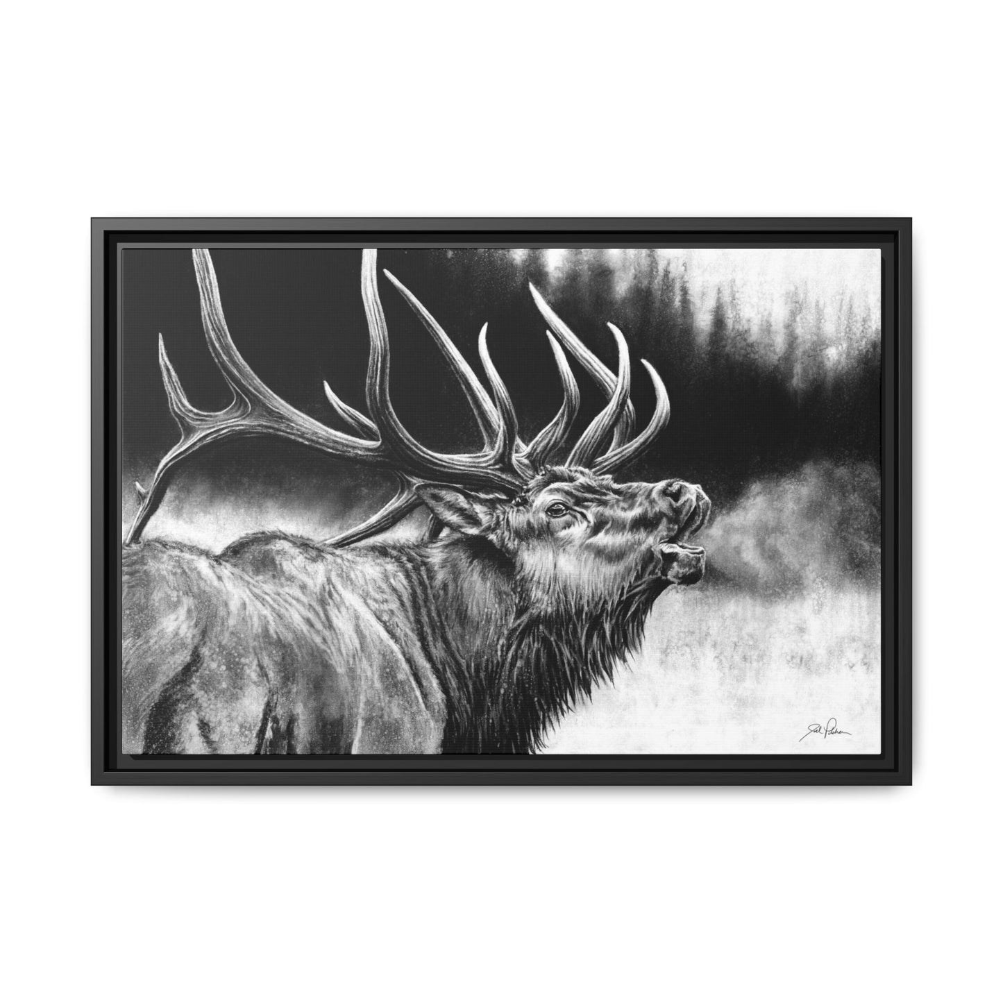 "Autumn Anthem" Framed Canvas