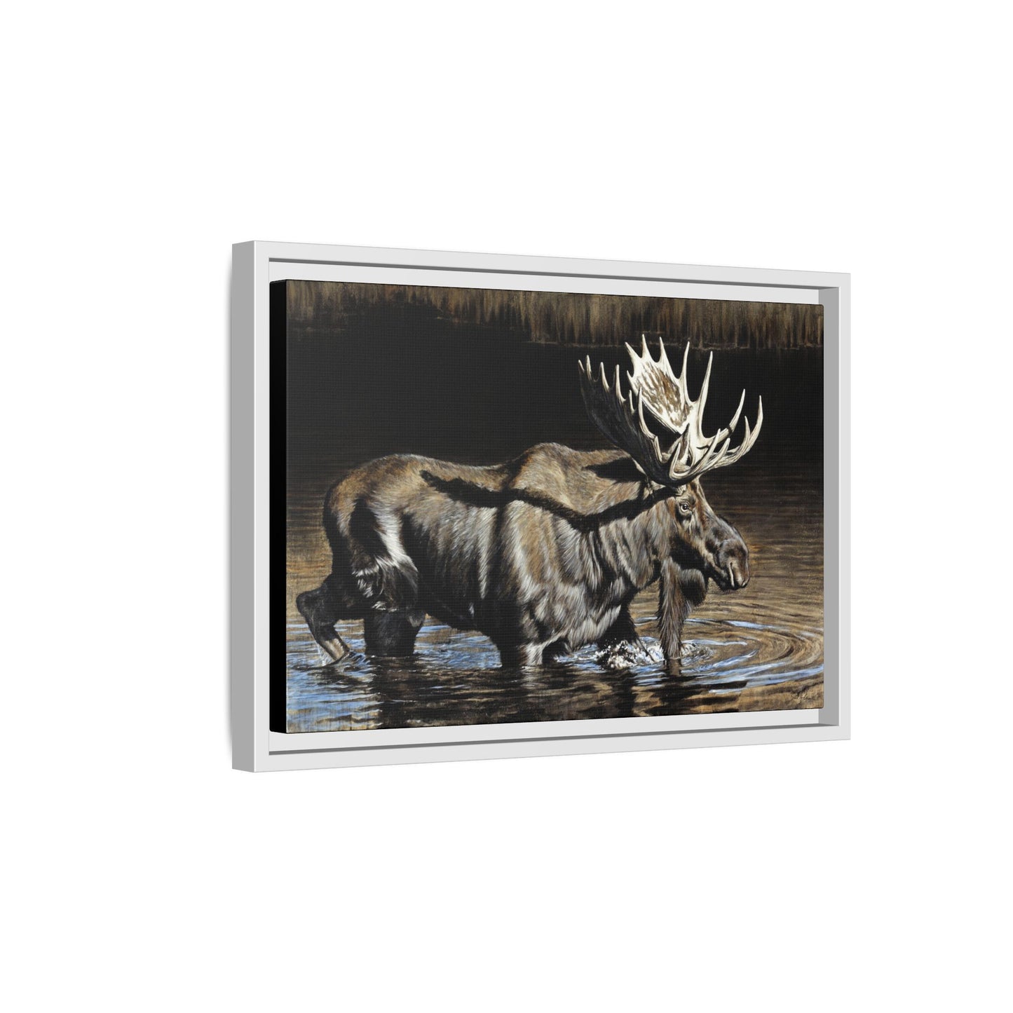 "Big Dipper" Framed Canvas