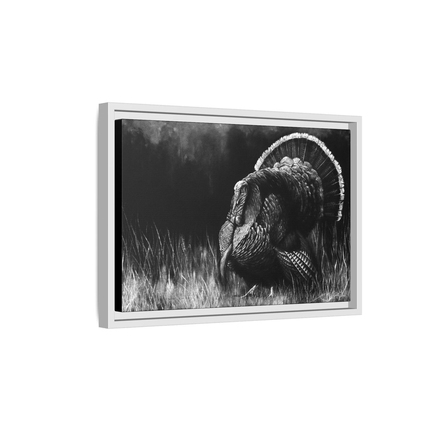 "Light It Up" Framed Canvas