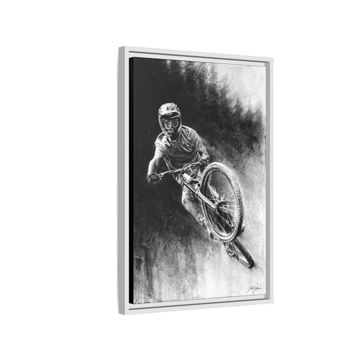 "Mountain Air" Framed Canvas