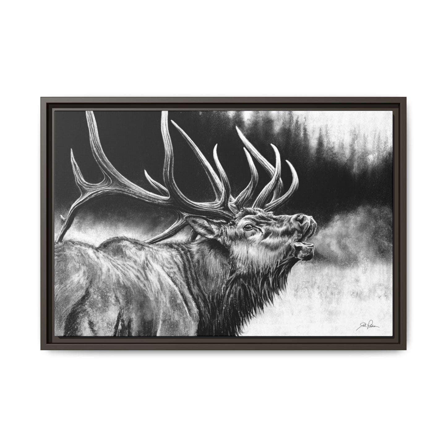 "Autumn Anthem" Framed Canvas