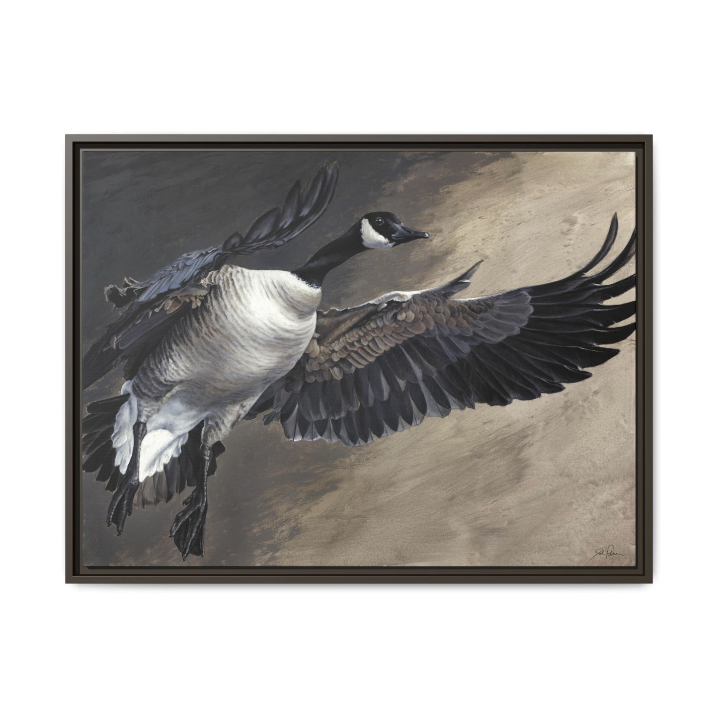 "Homeward Bound" Framed Canvas