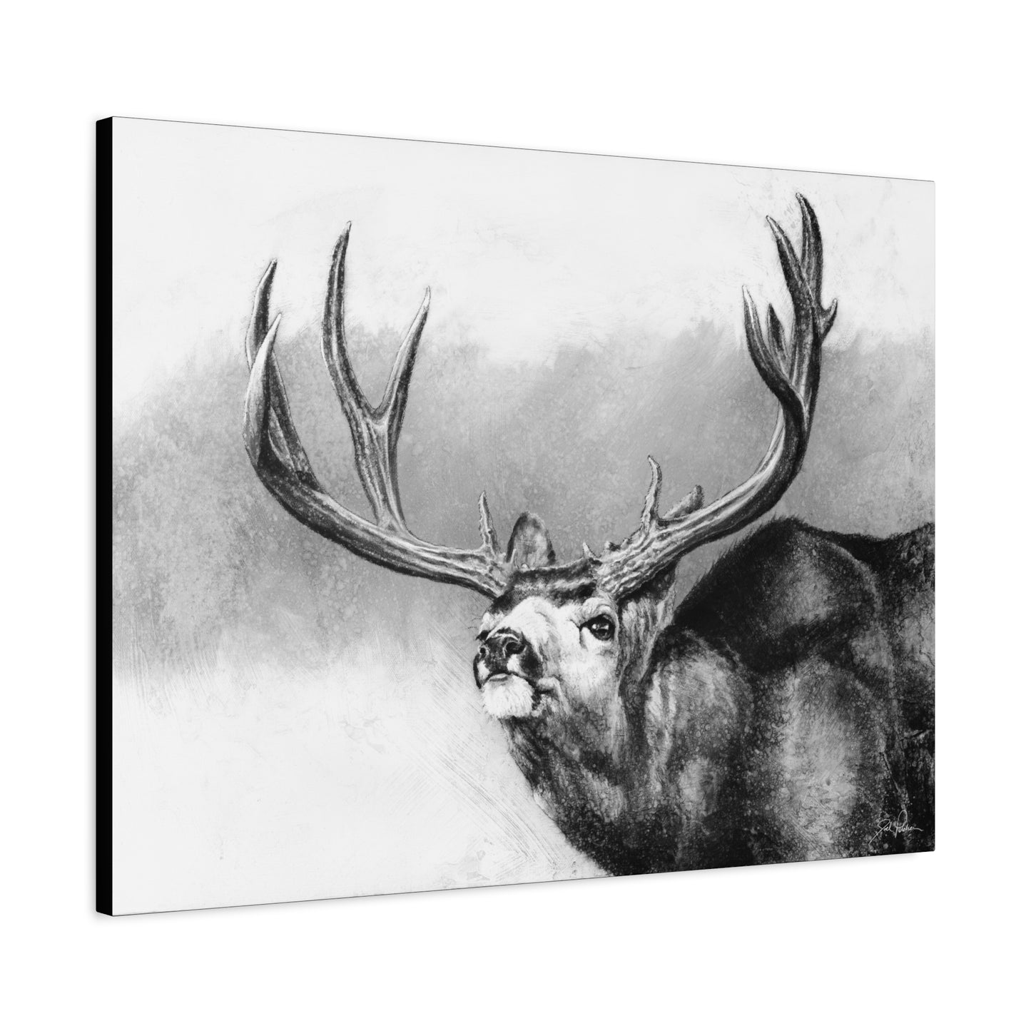 "Heavy & Wide" Stretched Canvas