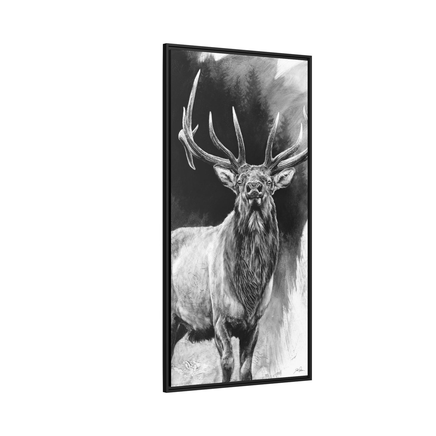 "Standing Tall" Framed Canvas
