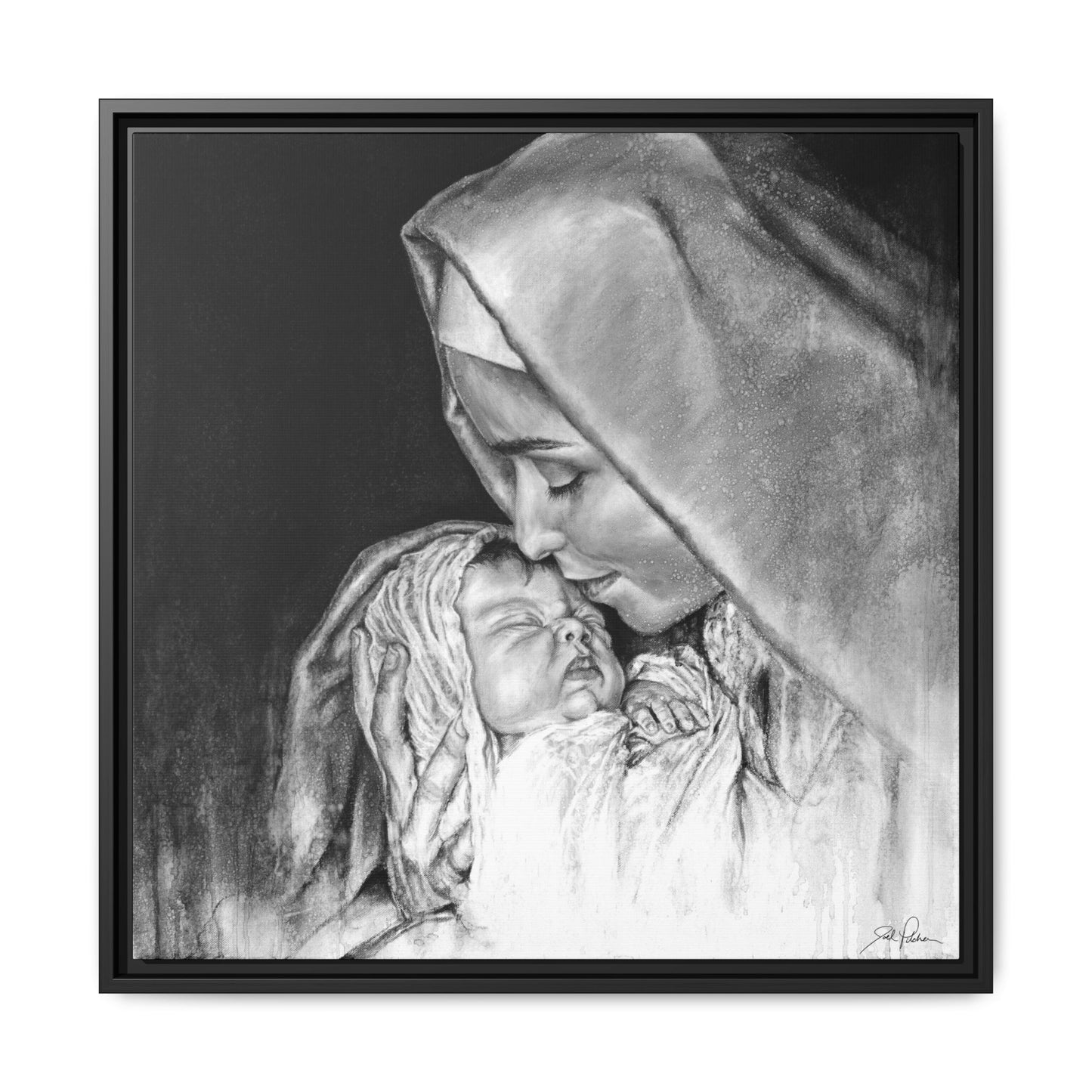 "King of Kings" Framed Canvas