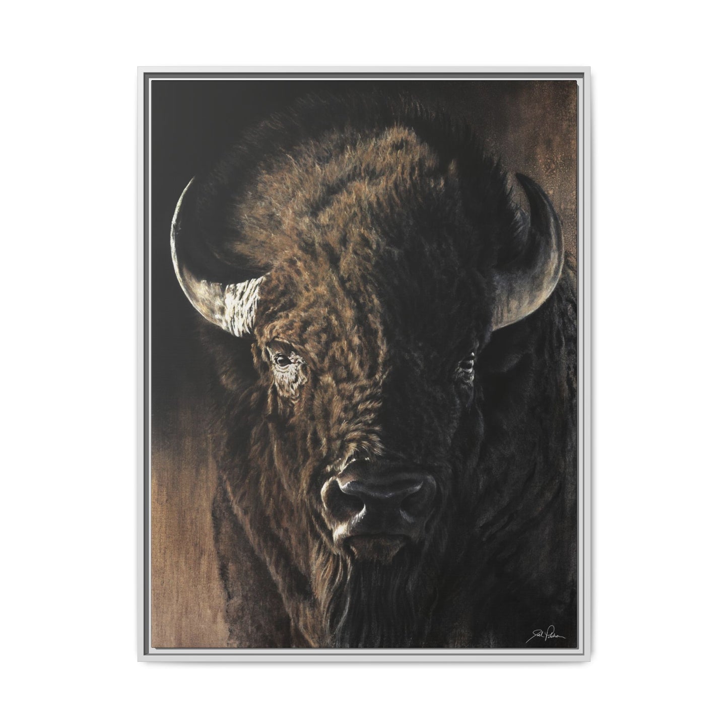 "Living Legend" Framed Canvas